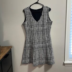 Houndstooth dress